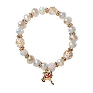 Avon Happy Holidays Stretch Bracelet Reindeer 2023 BRAND NEW